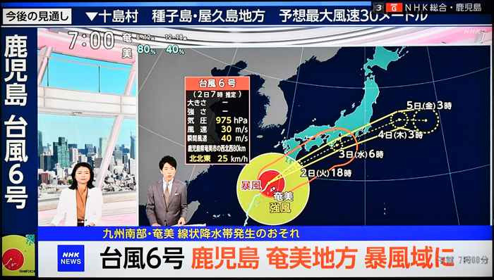晴れは1日 梅雨空戻る 2026/06/04（鹿児島） - 花浄土鹿児島