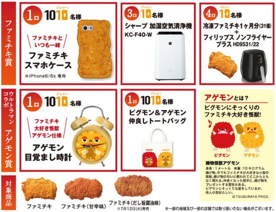 ファミチキ賞、ウルトラマン