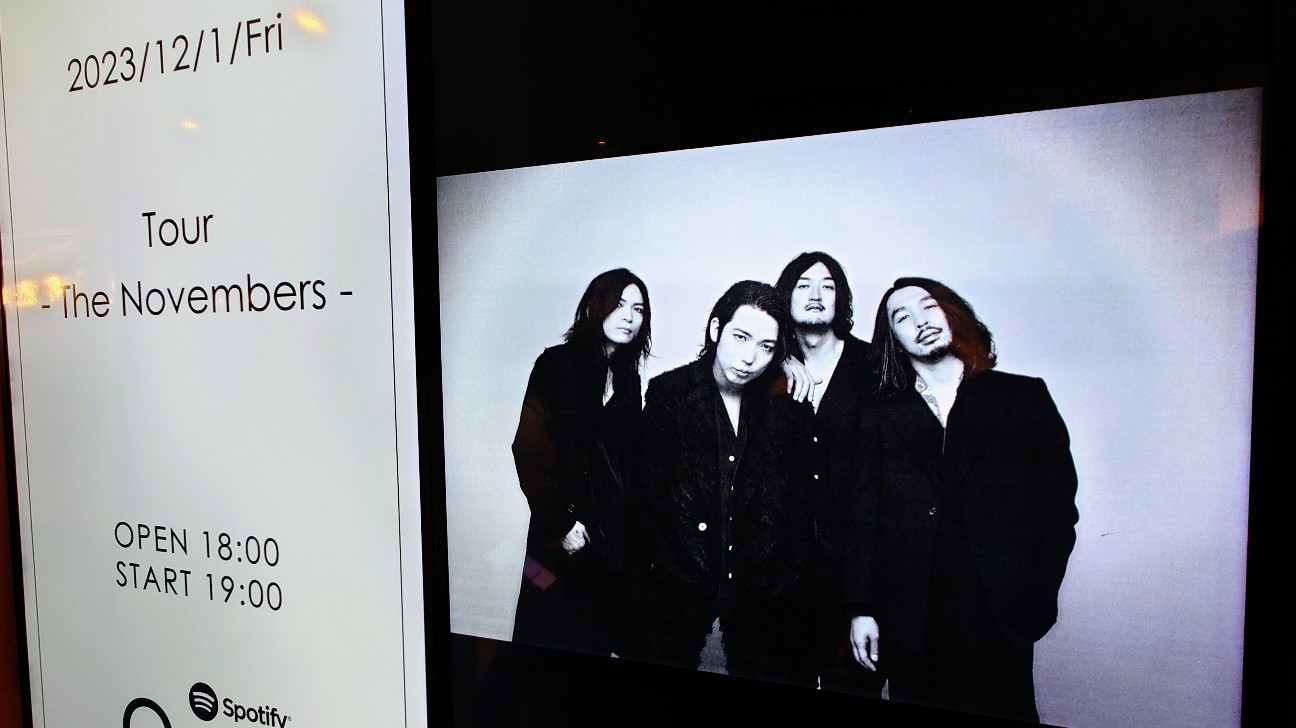 2023.12.1 THE NOVEMBERS Tour ~ The Novembers ~ ファイナル