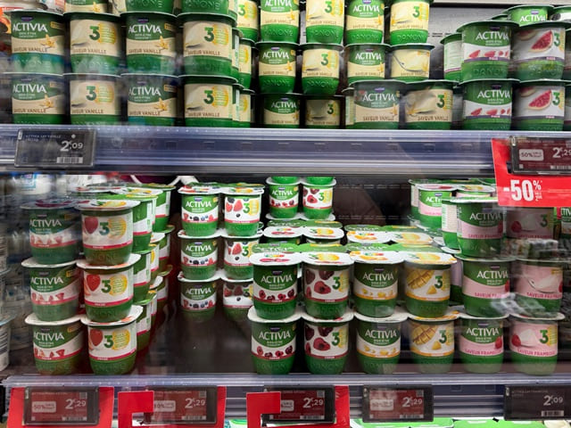   パリのスーパー比較モノプリ（Monoprix）の値段