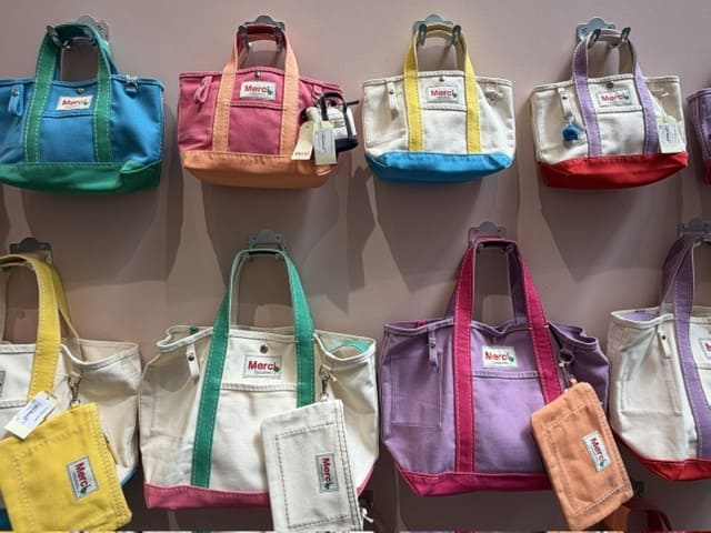 パリ「メルシー」トートバッグの値段・種類｜本店と2号店の違い