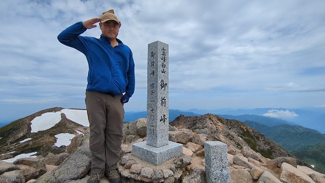 第106回登山 白山 2024年6月21日～22日 - Fランク登山家はまブログ