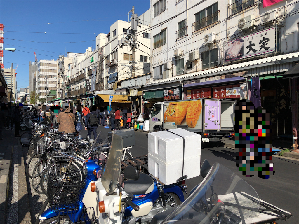 年末の築地場外市場でのお買い物 混雑回避するには早朝に行くべし 大晦日1日前の様子 備忘録 お菓子を巡る暮らしの雑記帖