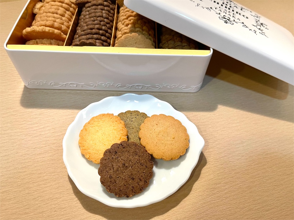 阪急百貨店 - カフェタナカ ビスキュイ・グラン・キャトル・アジュール プランタニエ クッキー 阪急百貨店 - 【新品】カフェタナカ ビスキュイ・グラン