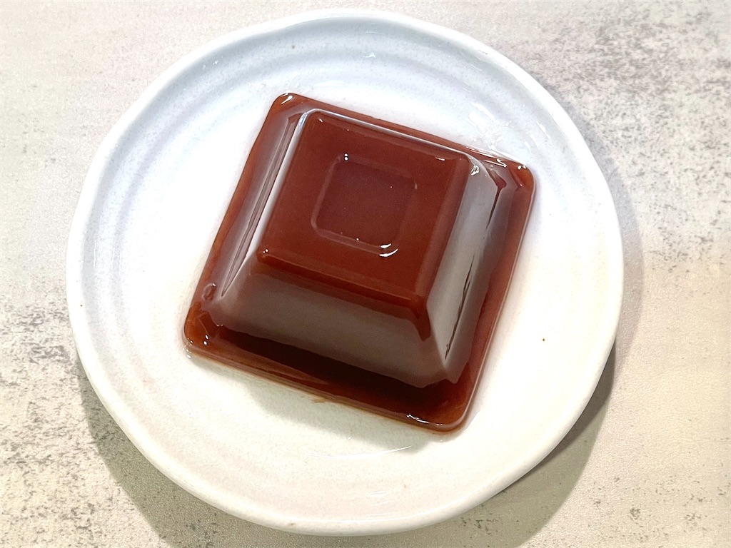 京都『菓匠 静閑院』葛水ようかん。吉野本葛を使ったとろりん水