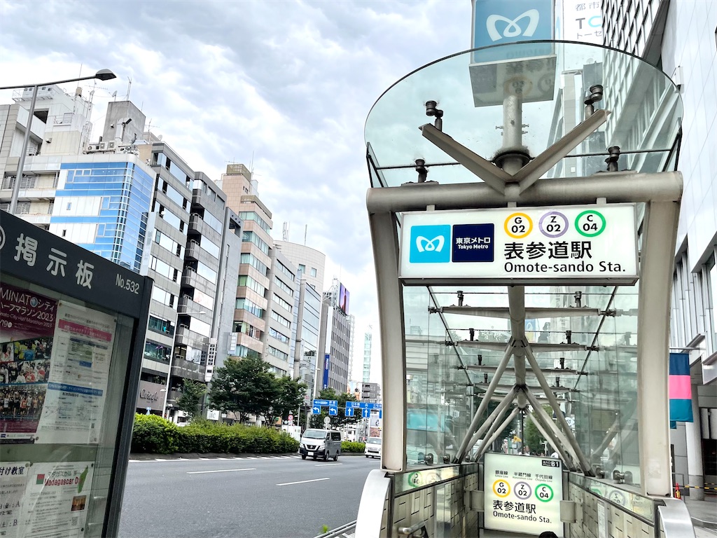 表参道で買った美味しいパンと、フェイラーのパン柄ハンカチ。 - 365の 