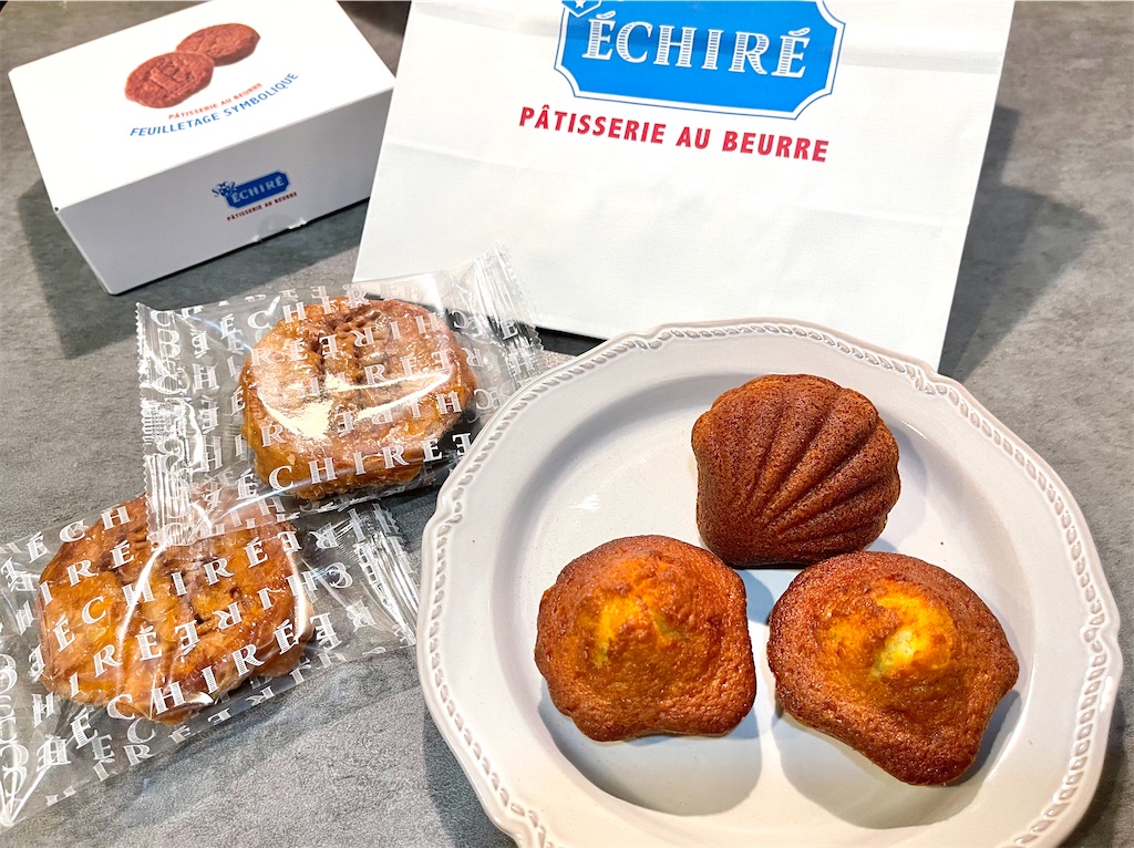 『エシレ•パティスリー オ ブール』のマドレーヌ。エシレバター満喫の焼菓子。 - お菓子を巡る暮らしの雑記帖