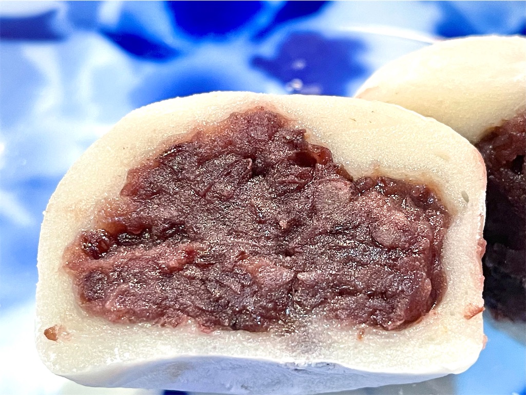 川越『亀屋』小江戸杵つき豆大福。まったりとしたつぶあんが絶品