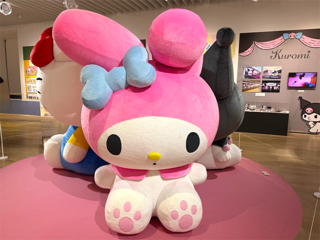 六本木ヒルズのサンリオ展へ。懐かしのいちご新聞に感涙。ランチの