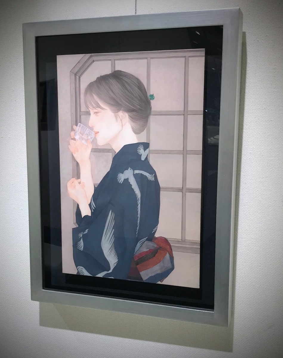 下重ななみ個展「夏茜を追う」を見る - Dolcissima Mia Vita