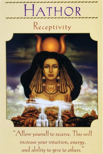 ハトアー 受け入れる HATHOR Receptivity - カードリーディングと ...