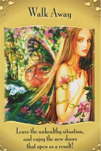 立ち去る Walk Away カードリーディングとつぶやき In フランス