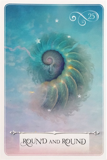 25 堂々巡り Round And Round カードリーディングとつぶやき In フランス