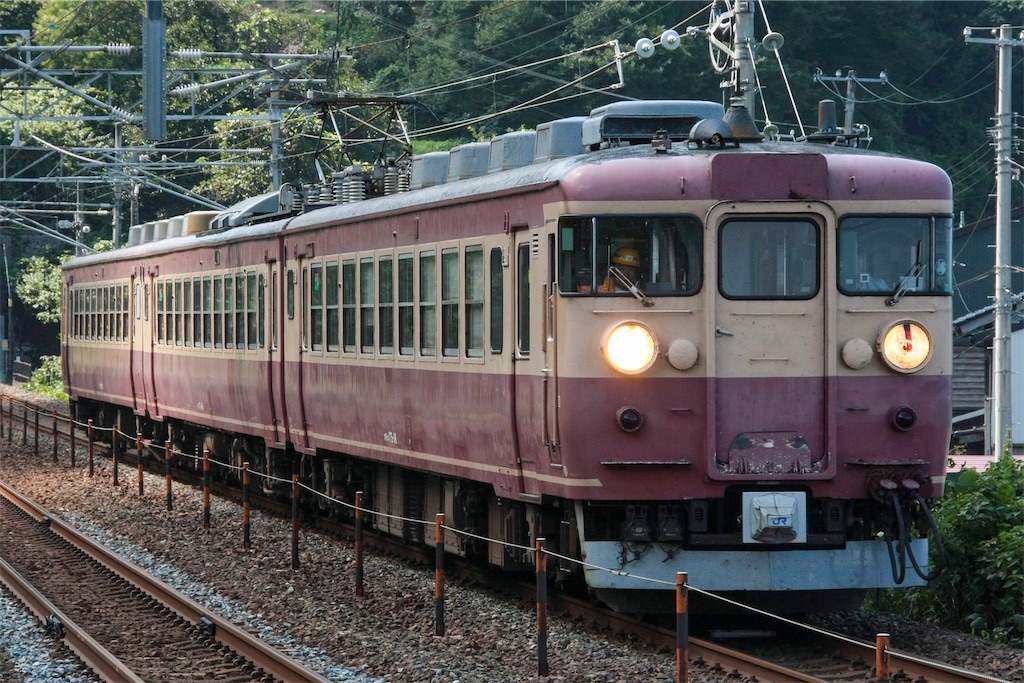 えちごトキめき鉄道の413系・455系の復活に寄せて - 朝焼けに染まる