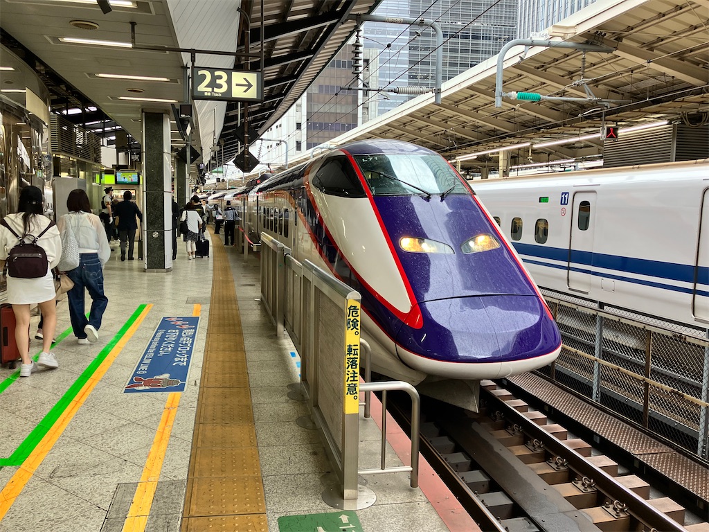 新幹線つばさ129号、左沢線 - 自由人の独り言