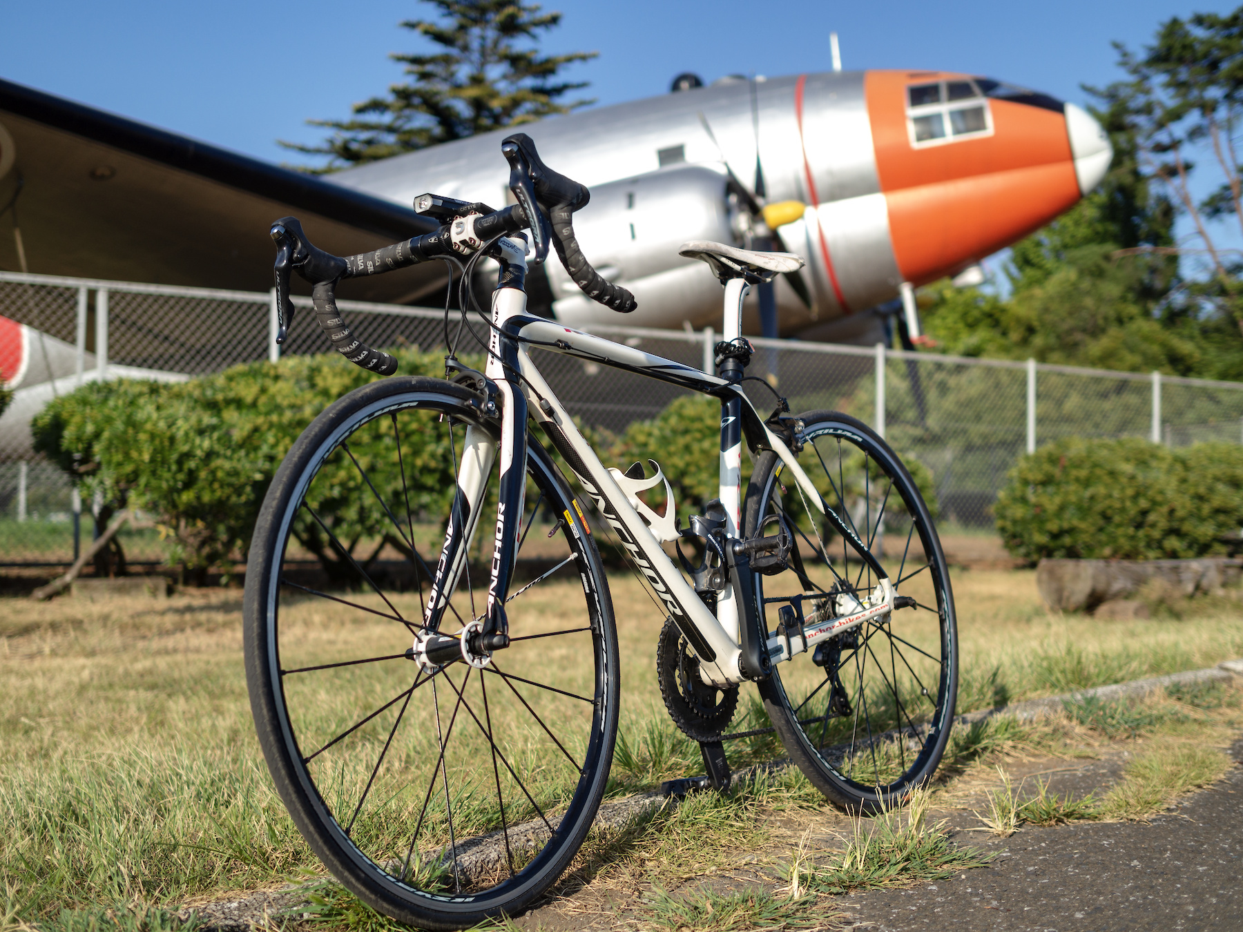 訳あり】GIANT TCR-2 アルミロード(カーボンフォークDIY補修)