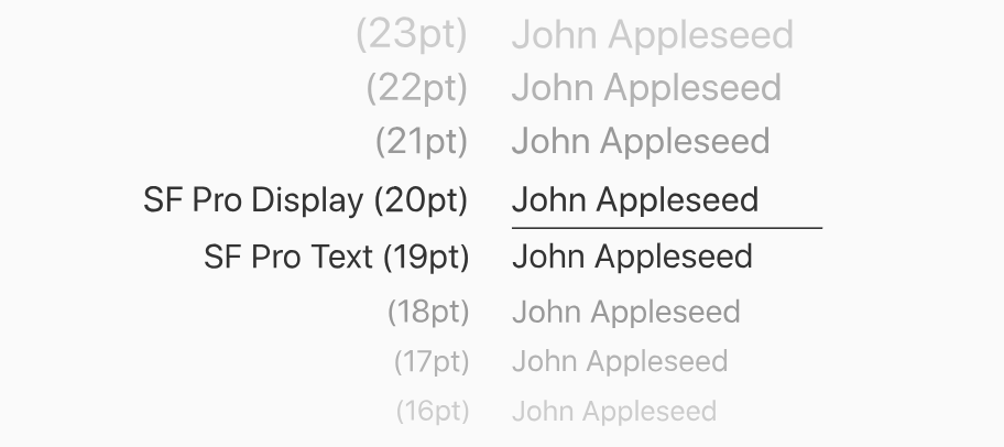 Iosデザインガイドライン 最適化されたアップルの最強フォントsfとは タイポグラフィ和訳 ゼイリブ株式会社 Iosデザインガイドライン 最適化されたアップルの最強フォントsfとは タイポグラフィ和訳 ゼイリブ株式会社