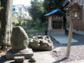 [神仏][神社]石部神社境内の津島神社と庚申塔