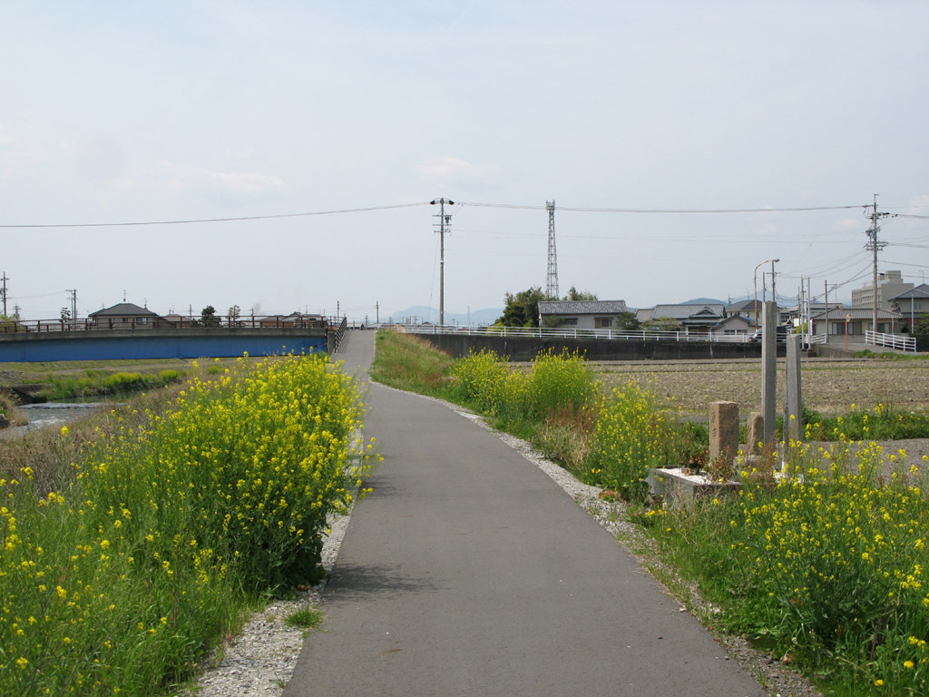 栃山川・大弥橋東の八兵衛碑