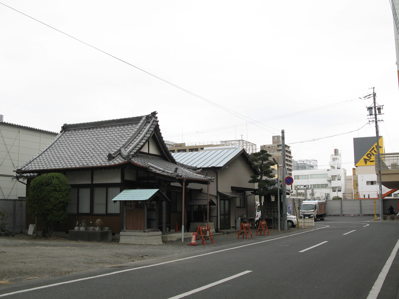 前島・弘法堂の川中嶋小長谷八兵エ衛