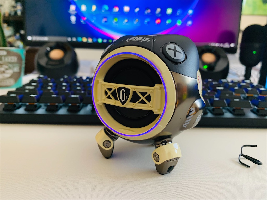Gravastar Venus」SFチックでかわいいワイヤレススピーカー - Frog Blog