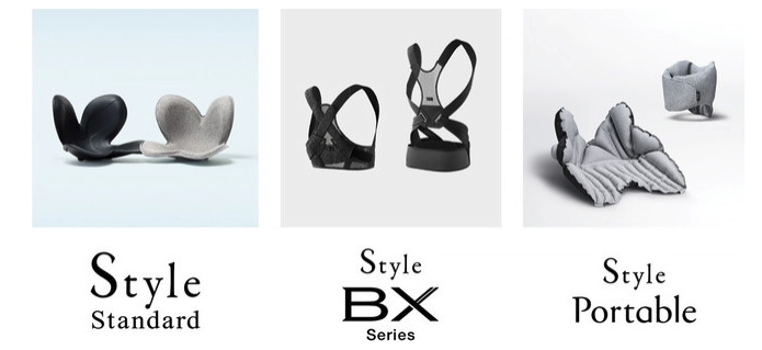 「Style Portable Neck Fit」(スタイルポータブル ネックフィット)「Style Portable Seat」(スタイルポータブル シート)