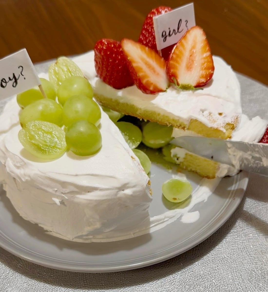 ジェンダーリビールケーキ