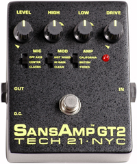 Tech21 Sansamp Gt2 I M Overdosed