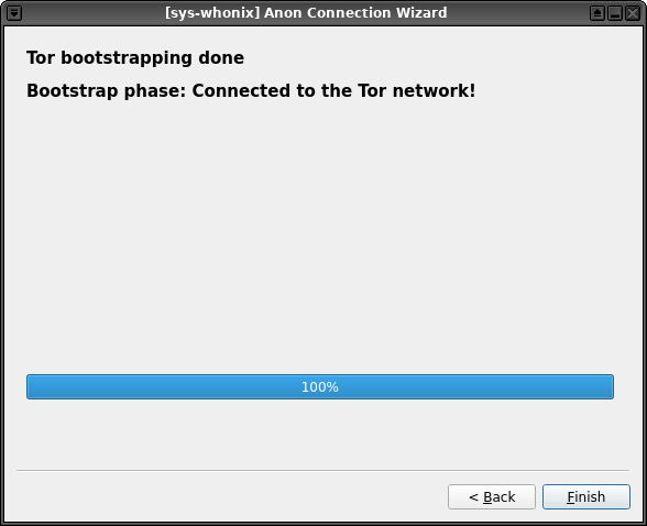 Torネットワーク接続完了