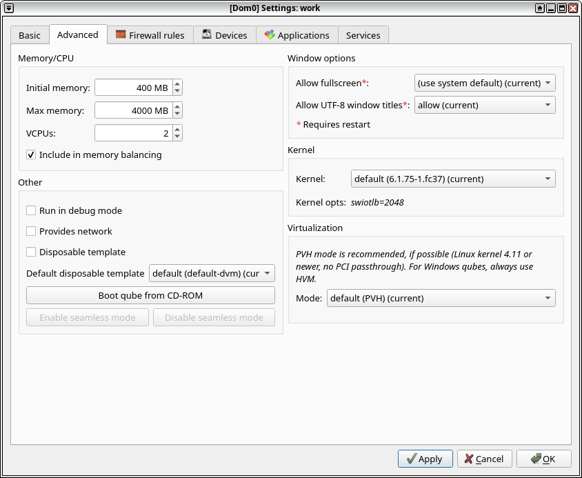 workキューブのSettingsからUTF-8表示設定