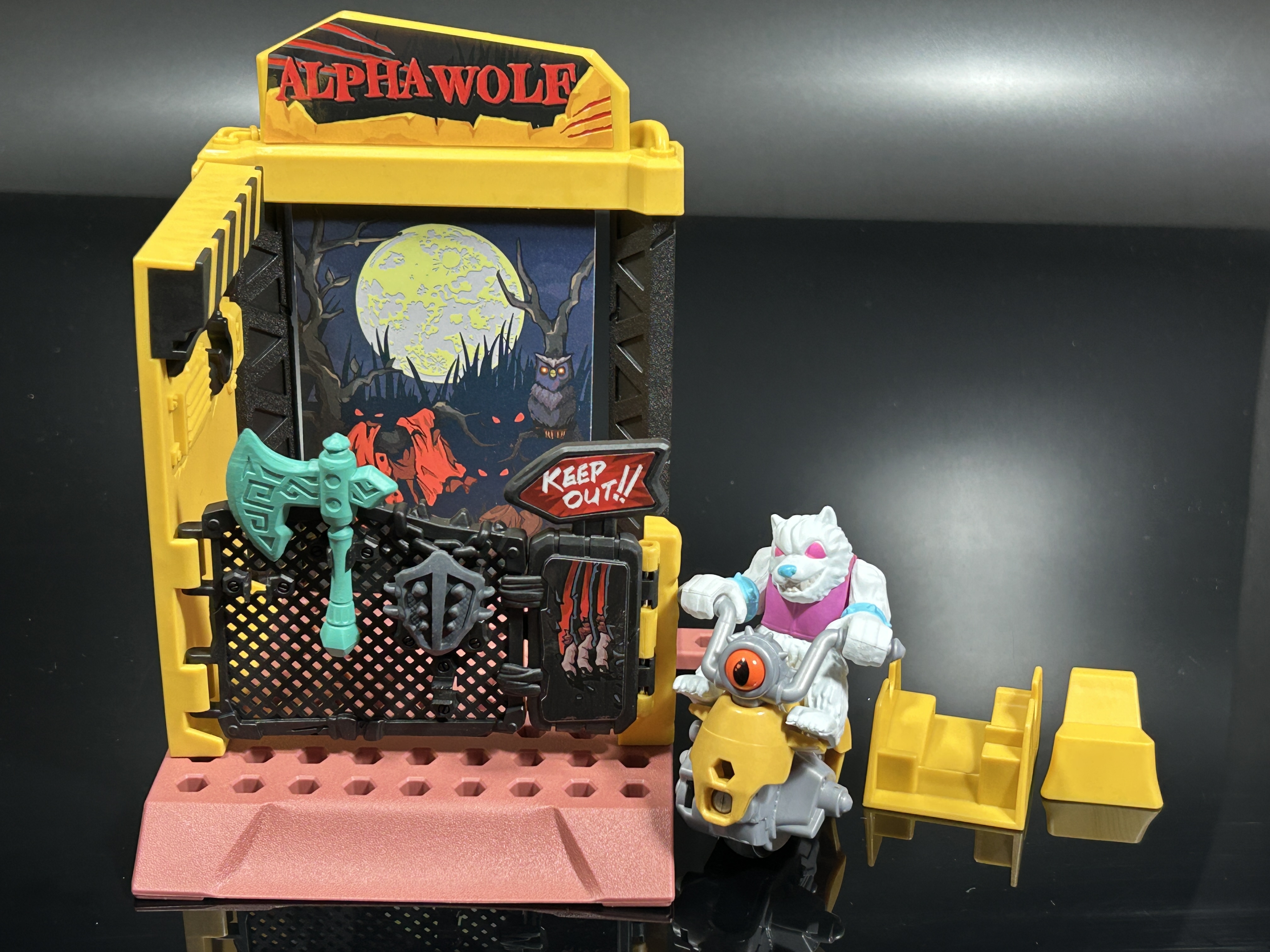 BANDAI モンスモト モンスターガレージセット04 アルファウルフ - FTS