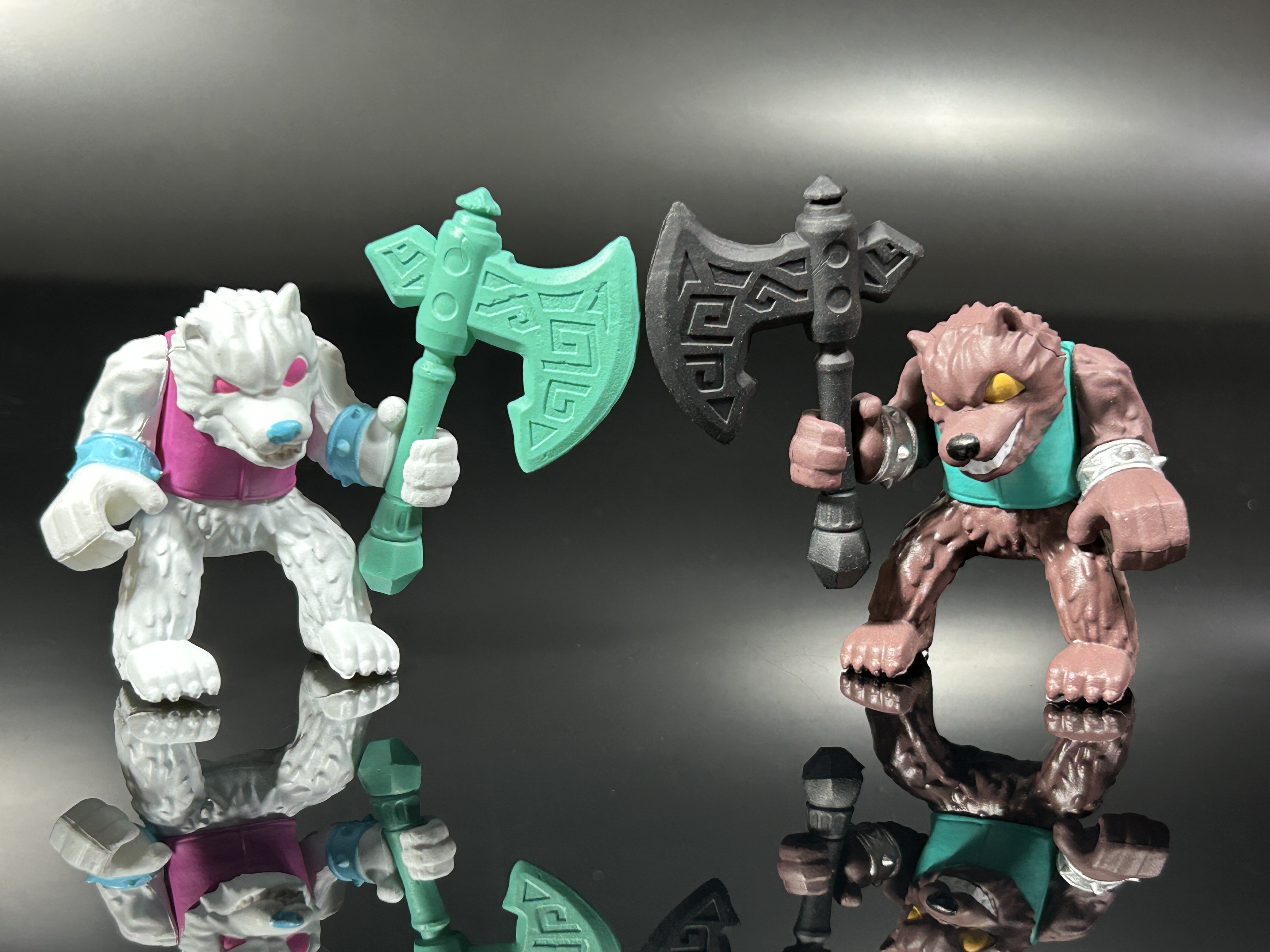 BANDAI モンスモト モンスターガレージセット04 アルファウルフ - FTS
