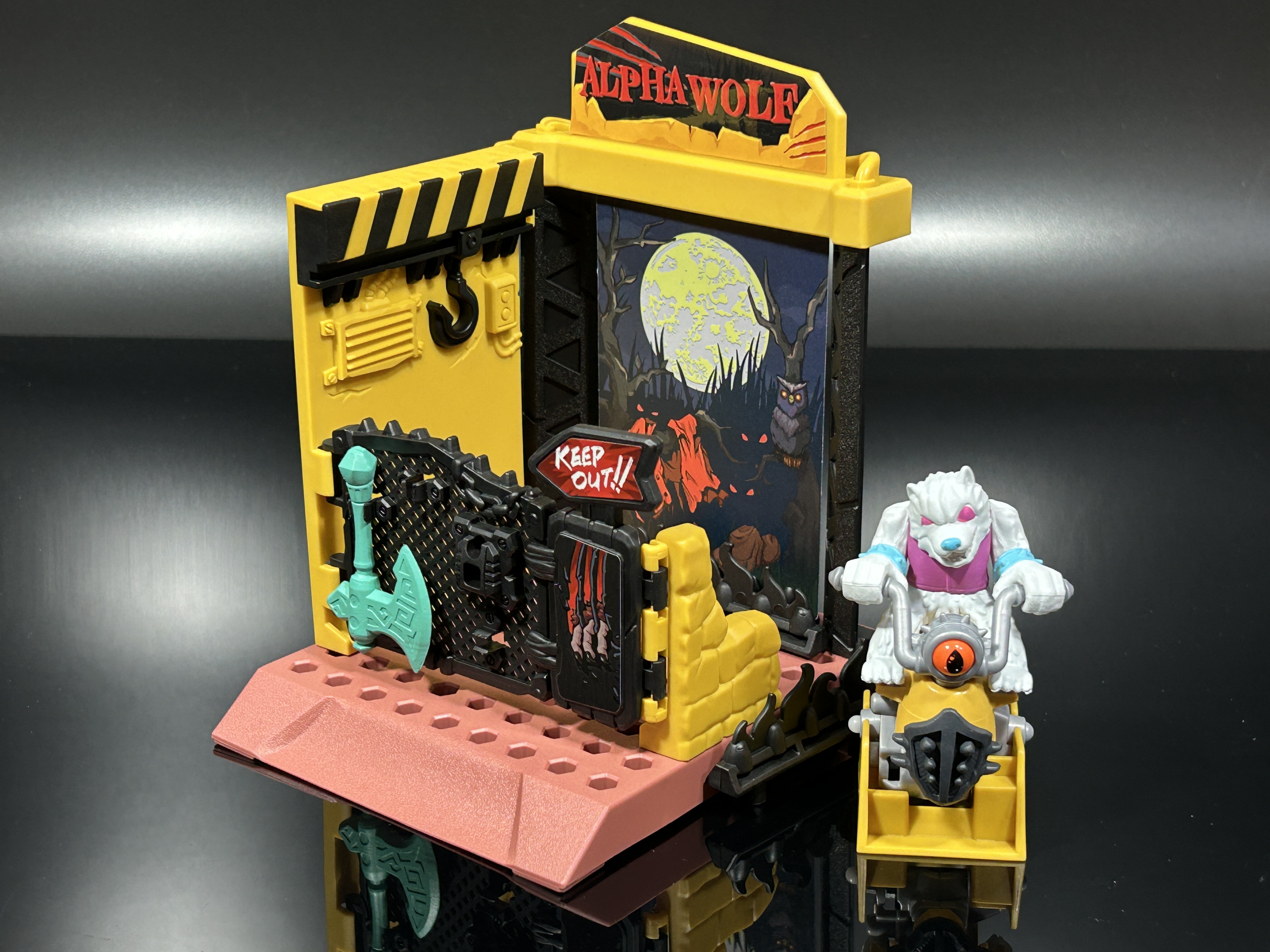 BANDAI モンスモト モンスターガレージセット04 アルファウルフ - FTS