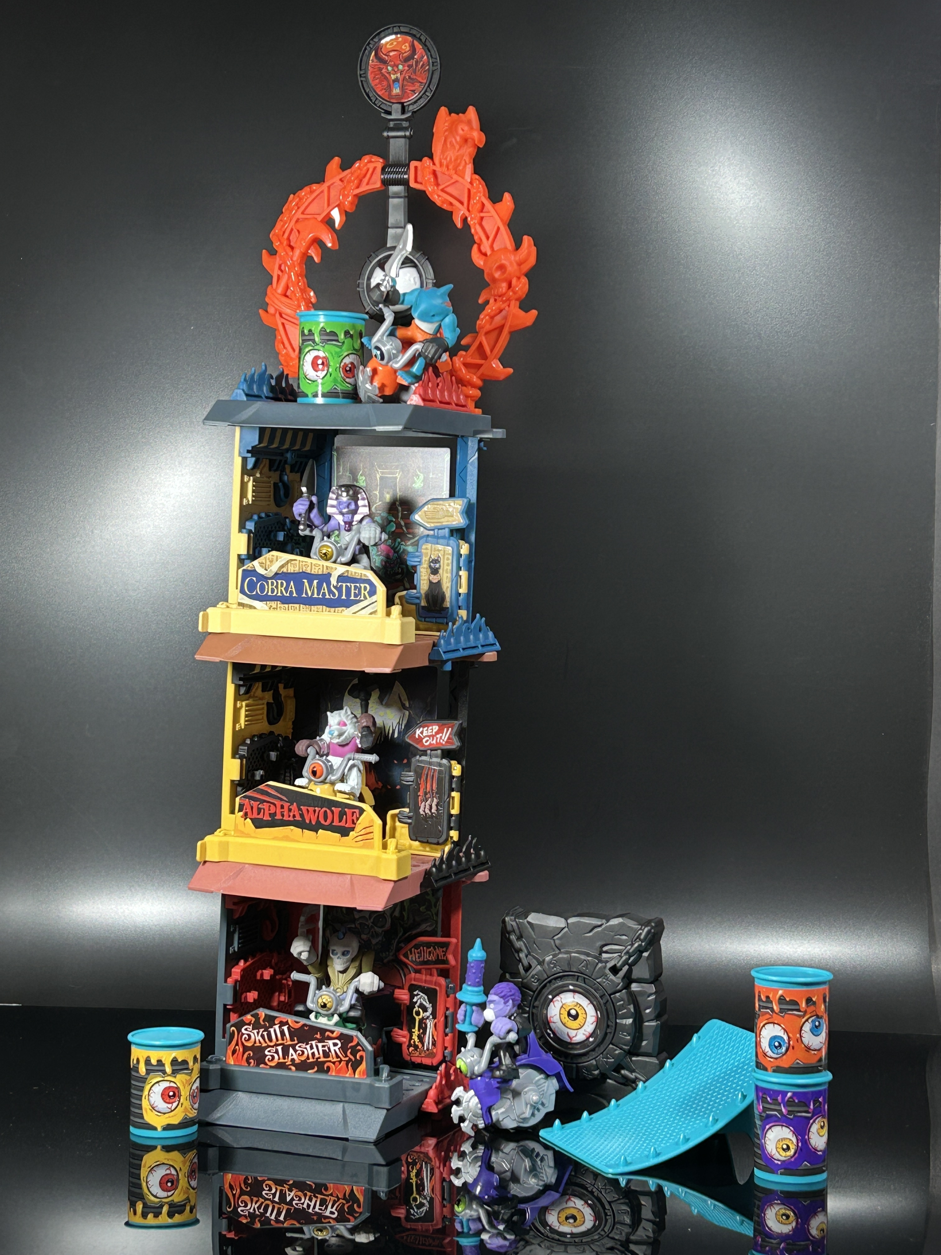 BANDAI モンスモト モンスターガレージセット04 アルファウルフ - FTS