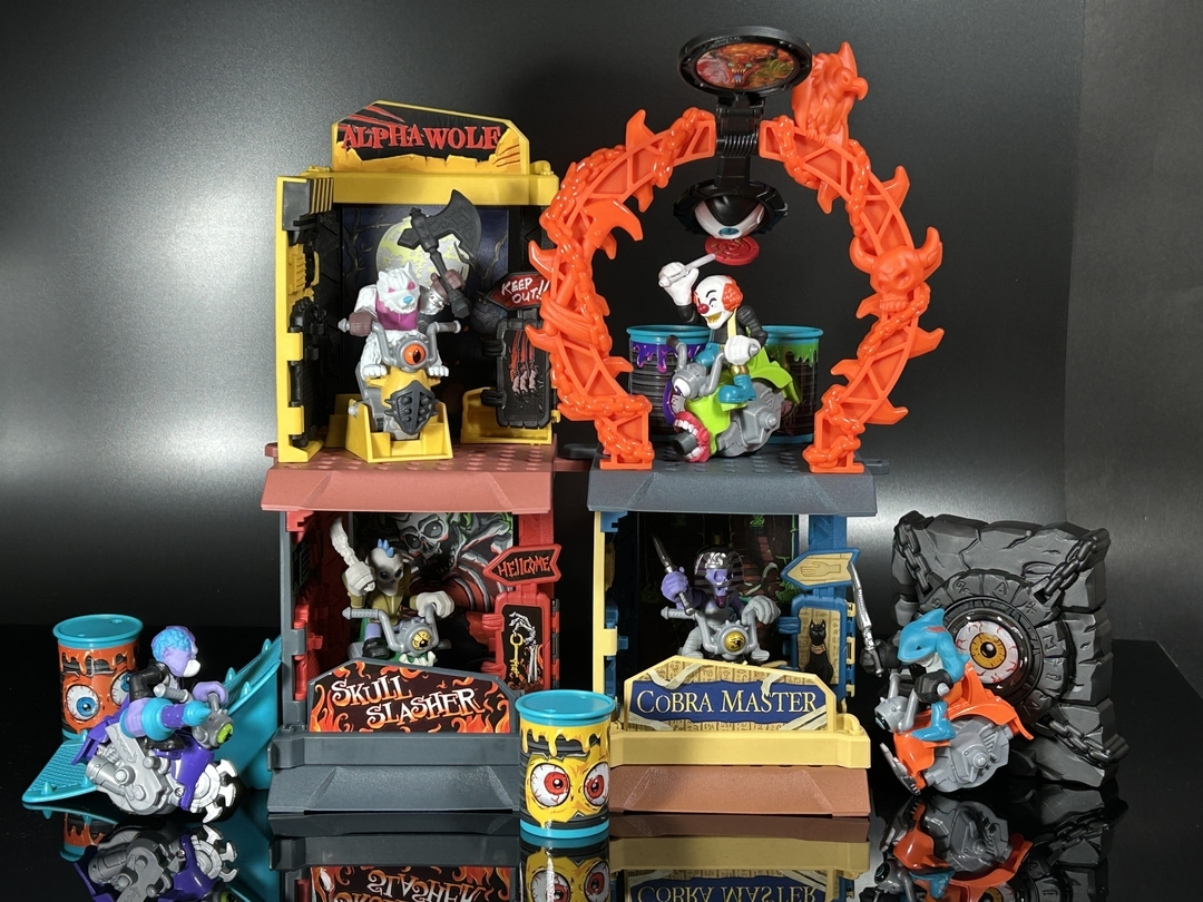 BANDAI モンスモト モンスターガレージセット04 アルファウルフ - FTS