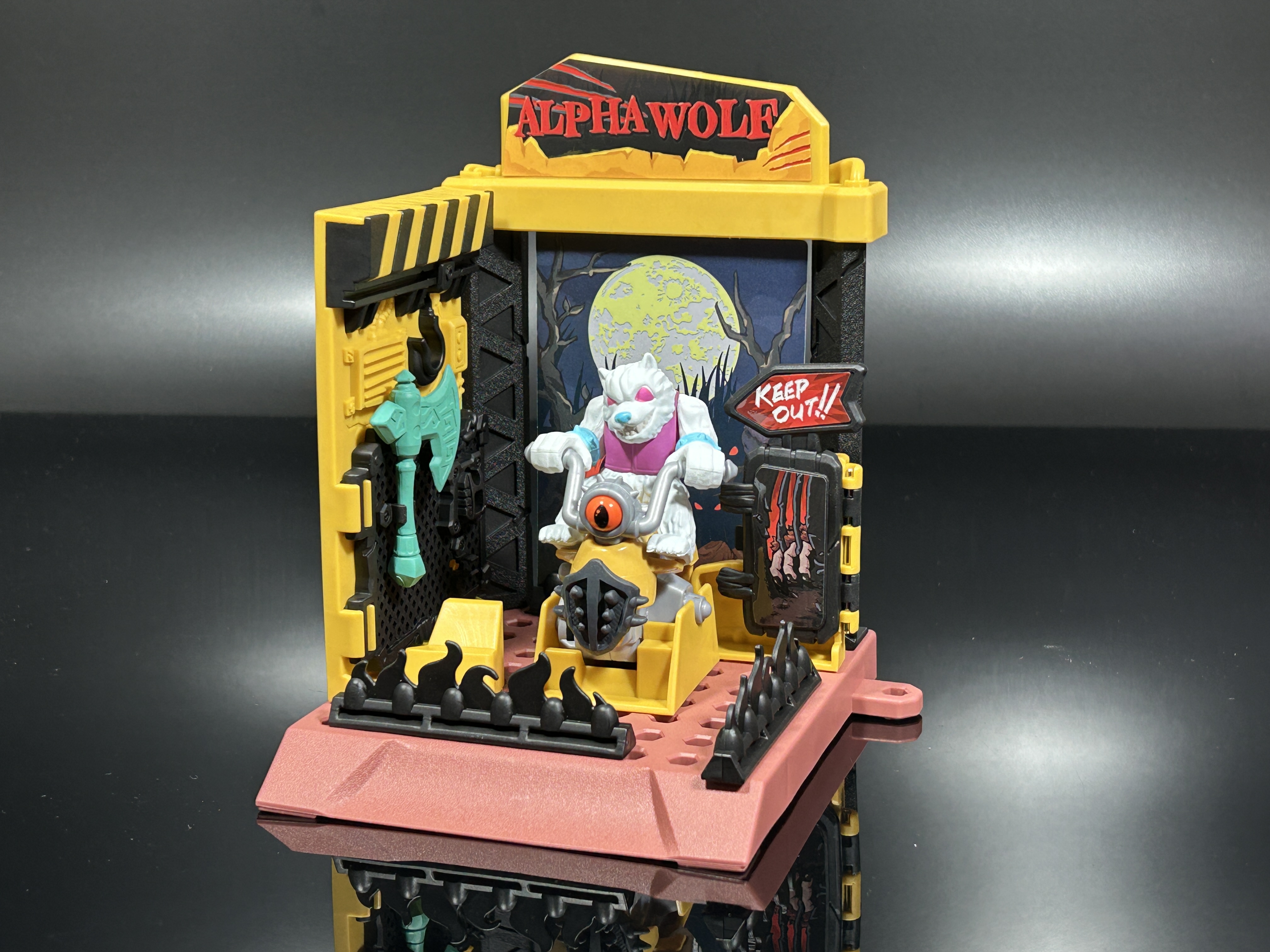 BANDAI モンスモト モンスターガレージセット04 アルファウルフ - FTS