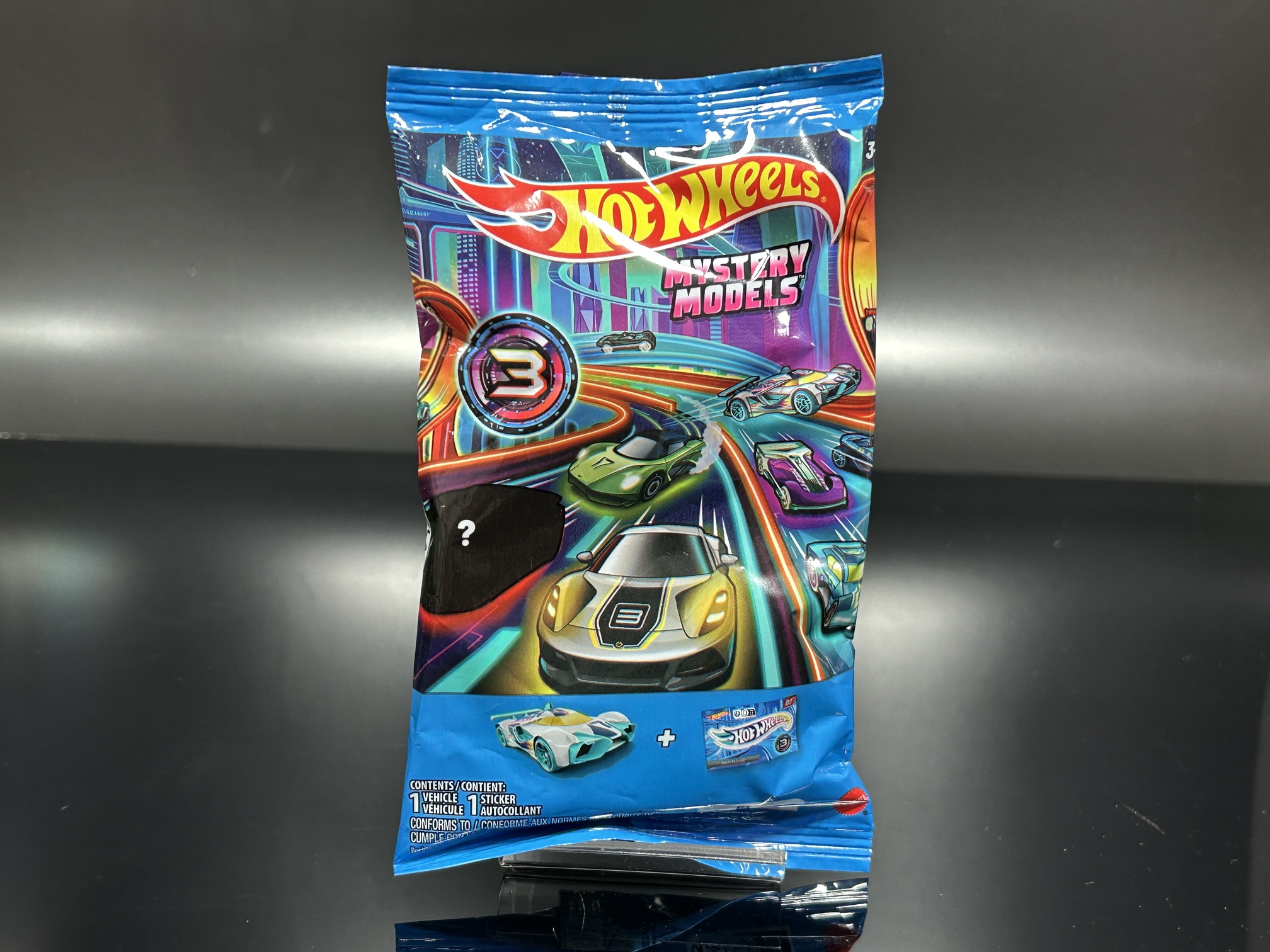 MATTEL ホットウィール クーペクリップ ポルシェ911 ＆ ミステリー
