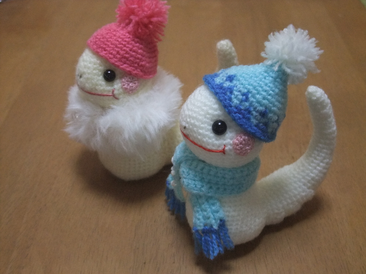 AYA様の専用ページ_キツネ 猫 編みぐるみ ハンドメイド （あや
