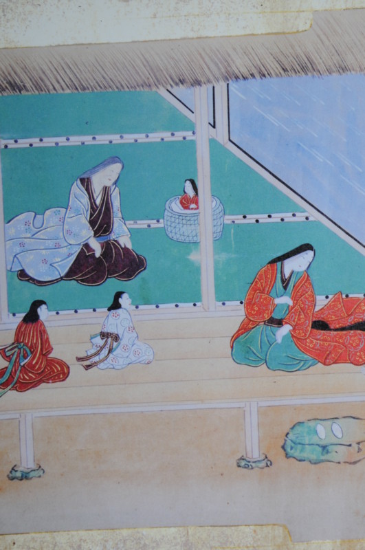 ◆押し絵 かぐや姫の昇天 立教大学図書館