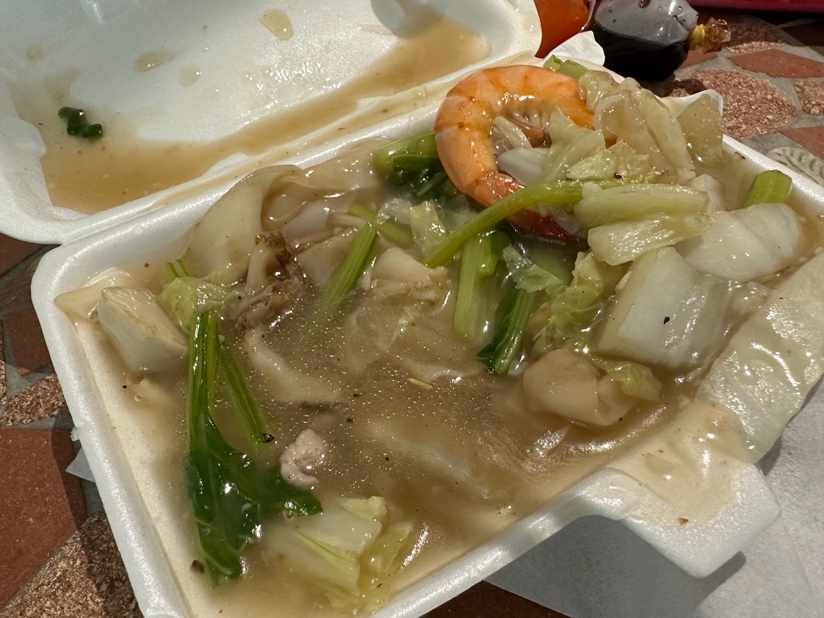 hủ tiếu xào hải sản