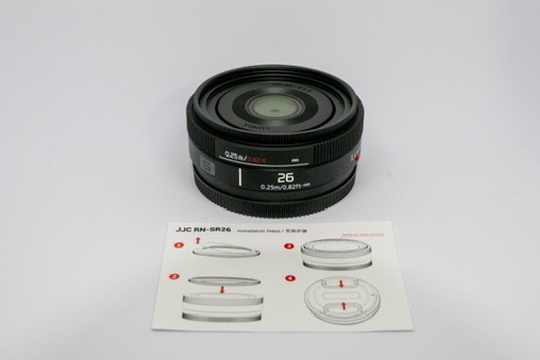 JJCのLUMIX S 26mm F8 S-R26用フィルターアダプターをレビュー