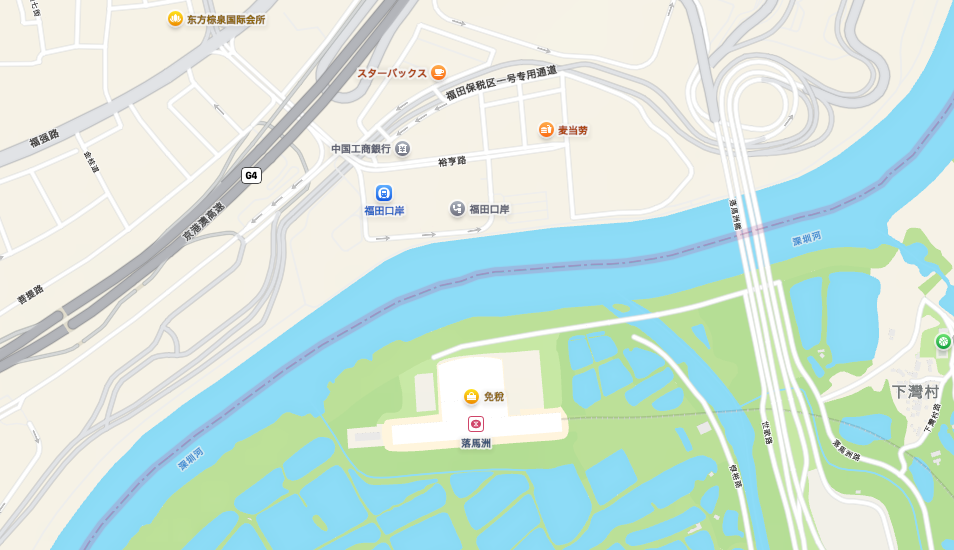 appleのマップアプリ 他の地図アプリより地図の詳しさは劣るように見える