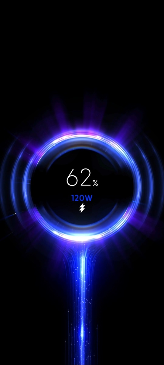 Xiaomi 13T Proで120W充電する様子
