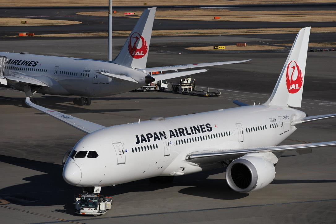飛行機に乗る旅はわくわくする