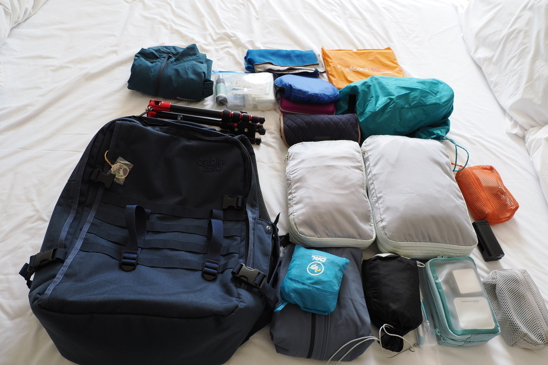 44Lなら荷物がたくさん入る