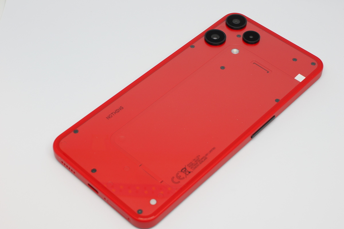 Nothing Phone (3a) liteの背面