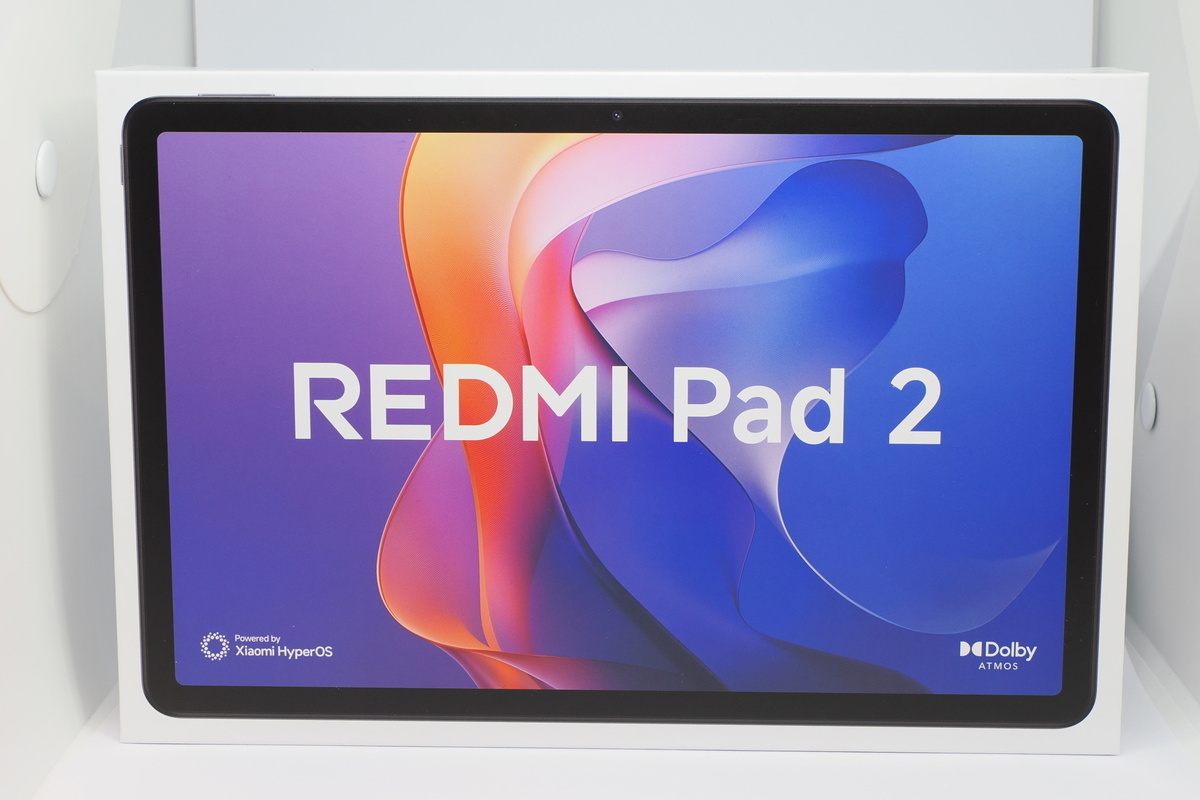 Redmi Pad 2のパッケージ