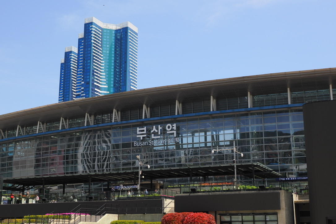 釜山駅正面
