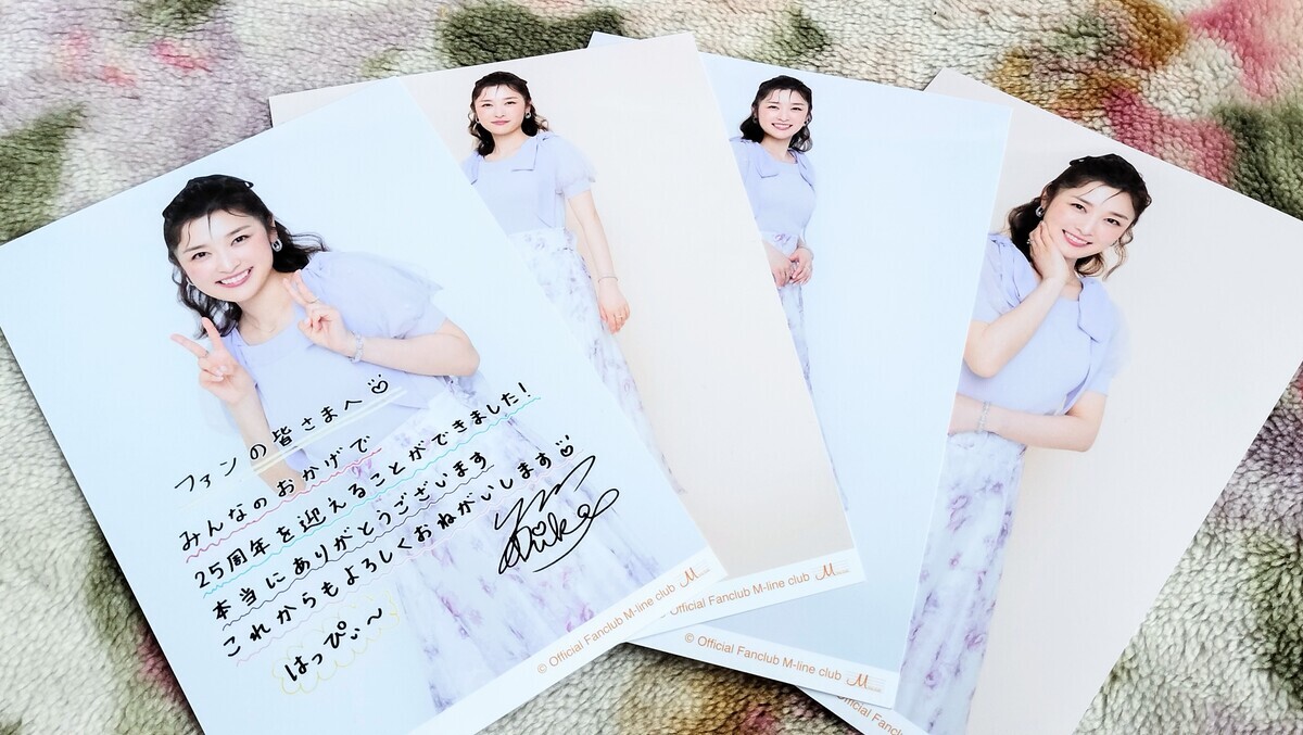 石川梨華ちゃんの2L生写真4枚セットの画像