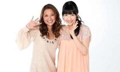 石川梨華ちゃんと柏木由紀ちゃんの2ショット写真